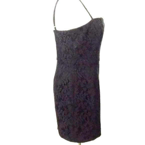 French Connection Midnight Lace Mini Dress - Picture 4 of 7